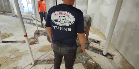 A Plus Plumbing team at work, photo 2